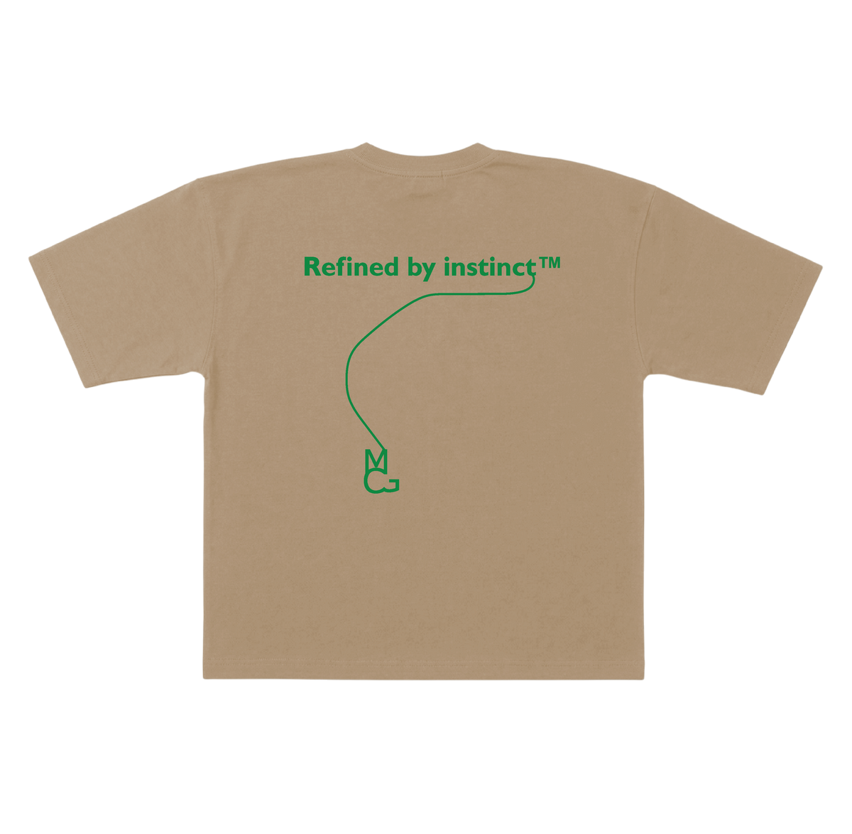 REFINED TEE - BEIGE