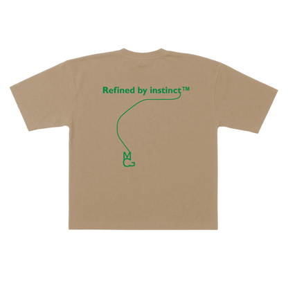 REFINED TEE - BEIGE